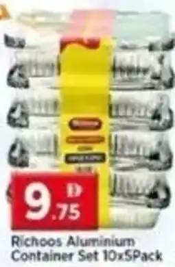 Max Mart Richoos Aluminium Container Set offer