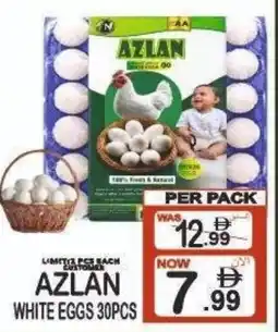 Gift Point Azlan white eggs offer