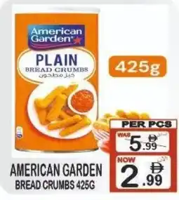 Gift Point American garden bread crumbs offer