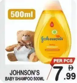 Gift Point Johnson's baby shampoo offer
