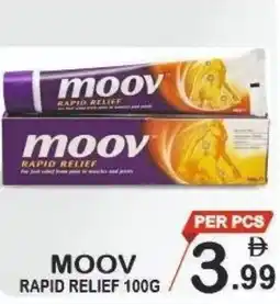 Gift Point Moov rapid relief offer