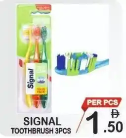 Gift Point Signal toothbrush offer