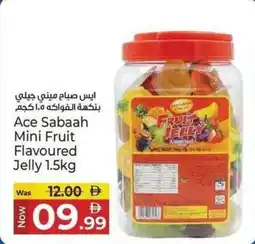 Kenz Hypermarket Ace Sabaah Mini Fruit Flavoured Jelly offer