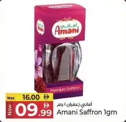 Kenz Hypermarket Amani Saffron offer