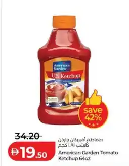 Lulu Hypermarket American Garden Tomato Ketchup offer