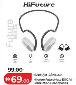 Lulu Hypermarket Hifuture FutureMate ENC Air Conduction Headphones offer