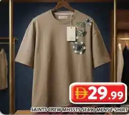 Grand Hyper Market Saints crew mh5sts se490 mens t-shirt offer