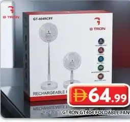 Grand Hyper Market Gtron gt404 foldable fan offer
