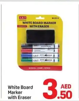 Day To Day White board marker with eraser offer