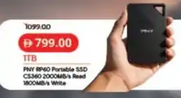 Lulu Hypermarket PNY RP60 Portable SSD CS360 2000MB/s Read 1800MB/s Write offer