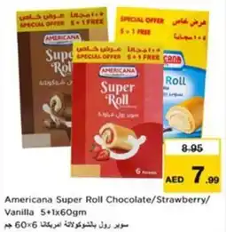 Nesto Americana Super Roll Chocolate / Strawberry / Vanilla offer