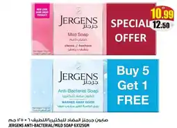 Hashim Hypermarket Jergens anti-bacterial/mild soap offer