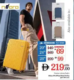 Nesto Ndora PP 4Wheel Hard Trolley offer