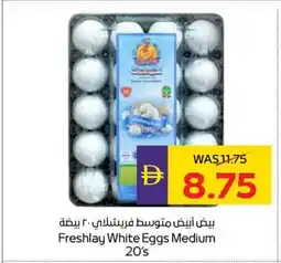Abu Dhabi Coop Freshlay White Eggs Medium offer