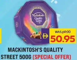 Abu Dhabi Coop Mackintosh's quality street offer