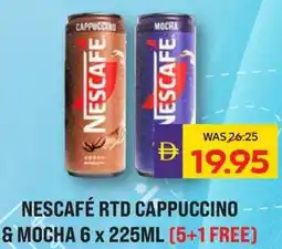 Abu Dhabi Coop Nescafé rtd cappuccino & mocha offer