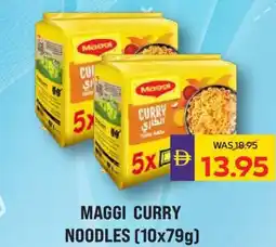 Abu Dhabi Coop Maggi curry noodles offer
