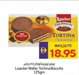 Abu Dhabi Coop Loacker Wafer Tortina Biscuits offer