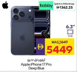 Abu Dhabi Coop Apple iPhone 17 Pro Deep Blue offer