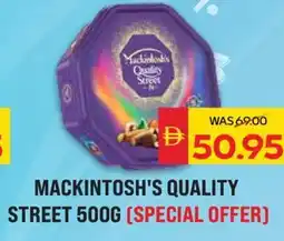 Spar Mackintosh's quality street offer