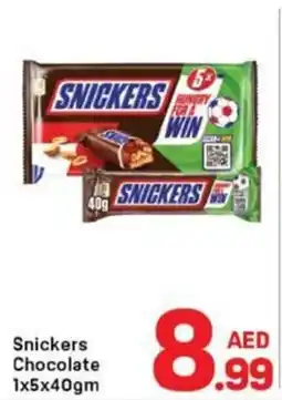 Day To Day Snickers Chocolate offer