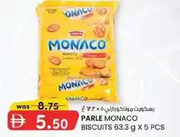KM Trading Parle monaco biscuits offer
