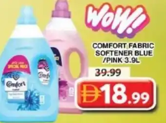 Comfort fabric softener blue / pink