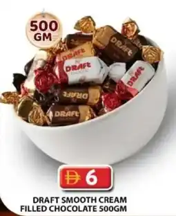 Grand Hyper Market Draft smooth cream filled chocolate offer