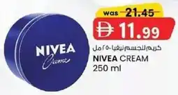 KM Trading Nivea cream offer