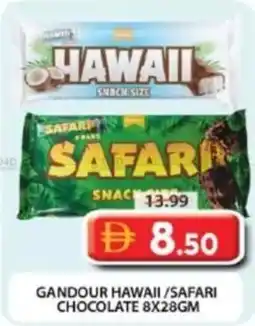 Grand Hyper Market Gandour hawaii/safari chocolate offer