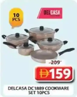 Grand Hyper Market Delcasa dc1889 cookware set 10pcs offer