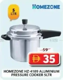 Grand Hyper Market Homezone hz-4189 aluminium pressure cooker offer