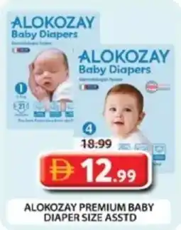 Grand Hyper Market Alokozay premium baby diaper size asstd offer