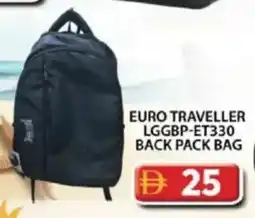 Grand Hyper Market Euro traveller lggbp-et330 back pack bag offer