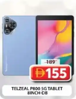 Grand Hyper Market Telzeal p800 5g tablet 8inch-db offer