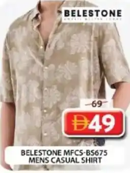 Grand Hyper Market Belestone mfcs-bs675 mens casual shirt offer