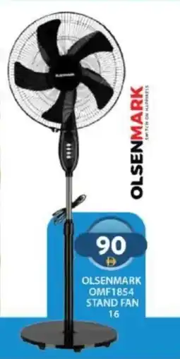 Grand Hyper Market Olsenmark omf1854 stand fan 16 offer