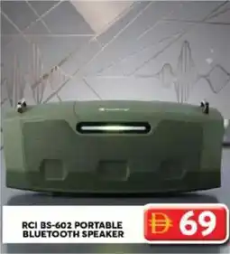 Grand Hyper Market Rci bs-602 portable bluetooth speaker offer
