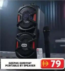 Grand Hyper Market Geepas gms11187 portable bt speaker offer