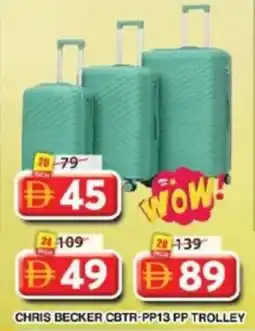 Grand Hyper Market Chris becker cbtr-pp13 pp trolley offer
