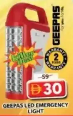 Grand Mall Sharjah Geepas led emergency light offer