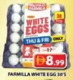 Grand Mall Sharjah Farmilla white egg 30's offer