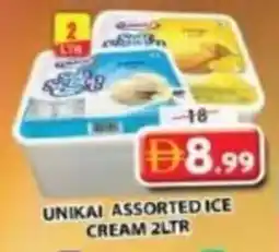 Grand Mall Sharjah Unikai assorted ice cream offer