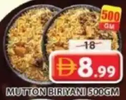 Grand Mall Sharjah Mutton biriyani offer