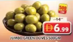 Grand Mall Sharjah Jumbo green olives offer