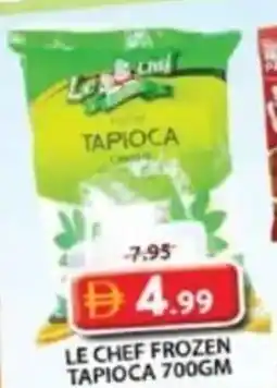 Grand Mall Sharjah Le chef frozen tapioca offer