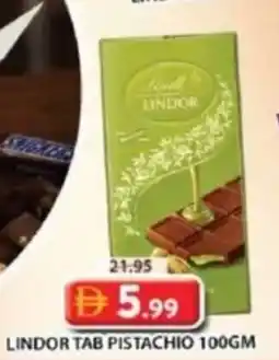 Grand Mall Sharjah Lindor tab pistachio offer