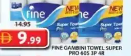 Grand Mall Sharjah Fine gambini towel superv pro 60s 3p 4r offer