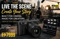 Nesto Nikon ZR 6K Mirrorless Cine Camera offer