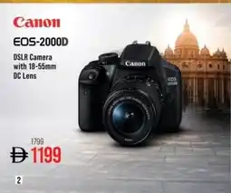 Nesto DSLR Camera with 18-55mm DC Lens offer